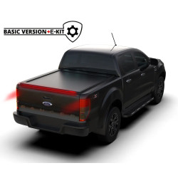 Купить Ролет для Ford Ranger 2012-2023 Tessera Roll+ (Basic+E-KIT) матовый черный